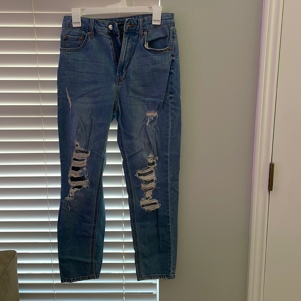 Target Wild Fable highest rise mom Jean